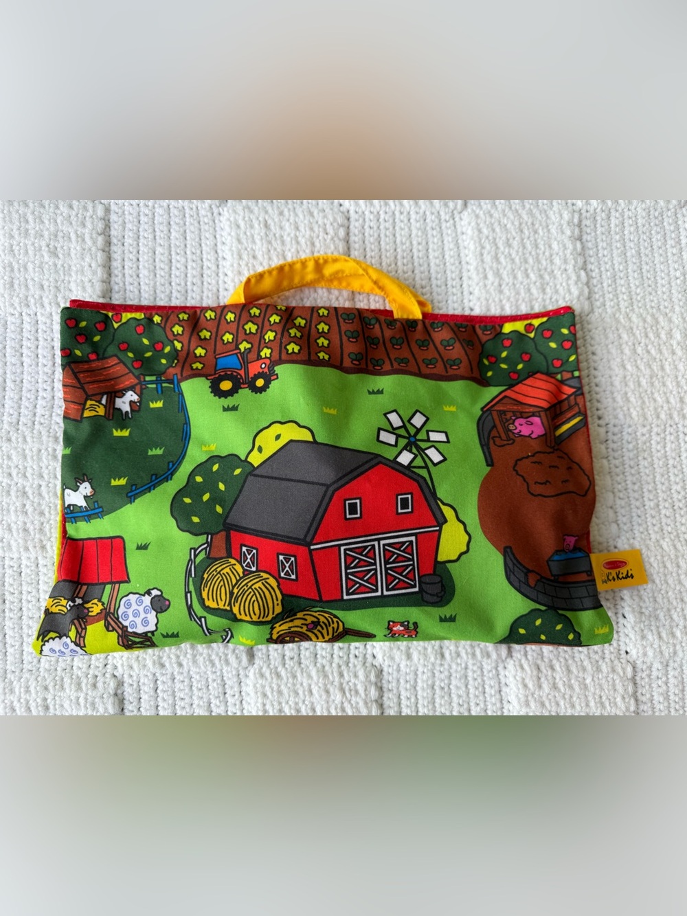Melissa & Doug K’s Kids Take Along Farm Play Mat - Picture 11 of 12